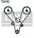 SKF VKMA 95657 Комплект ремня ГРМ - 1