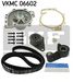 SKF VKMC 06602 Комплект ремня ГРМ+водяной насос - 2