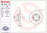 Brembo 08.A151.10 Диск тормозной Standard | перед | - 1