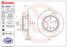 Brembo 08.A205.11 Диск тормозной UV Coated | зад | - 2