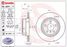 Brembo 09.A541.11 Диск тормозной UV Coated | зад | - 1