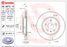 Brembo 09.A972.11 Диск тормозной UV Coated | зад | - 2