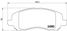 Brembo P 18 001 Колодки тормозные дисковые | перед | - 1
