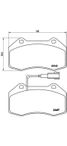 Brembo P 23 117 Колодки тормозные дисковые | перед | - 1