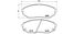 Brembo P 30 019 Колодки тормозные дисковые | перед | - 1