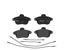 Brembo P 61 046 Колодки тормозные дисковые | перед | - 2