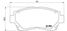 Brembo P 83 027 Колодки тормозные дисковые | перед | - 1