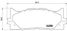 Brembo P 83 117 Колодки тормозные дисковые | перед | - 1
