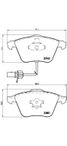Brembo P 85 084 Колодки тормозные дисковые | перед | - 1