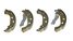 Brembo S 61 521 Колодки тормозные барабанные | перед | - 2