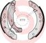 Brembo S 61 526 Колодки тормозные барабанные  | перед | - 1