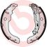 Brembo S 61 528 Колодки тормозные барабанные    | зад | - 1