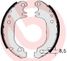 Brembo S 61 535 Колодки тормозные барабанные | перед | - 1