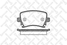 Stellox 1042 000B-SX Колодки дисковые задние Audi a3/a6 - 2