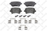 Stellox 1042 000B-SX Колодки дисковые задние Audi a3/a6 - 3
