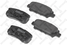 Stellox 1062 002-SX Колодки дисковые з. Mitsubishi Outlander | зад | - 1