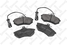 Stellox 145 012-SX Колодки дисковые п. Audi 80 1.8i-1.9TD 8 | перед | - 2