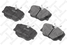 Stellox 200 002B-SX Колодки тормозные дисковые | перед | - 2