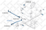 Stellox 53-01055-SX Тяга рул.+нак. л. VW LT 40-55 2.0-2.4td | перед лев | - 2