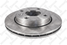 Stellox 6020-2528V-SX Диск торм. пер. Ford Escort/Fiesta 1.4-1 | перед | - 2