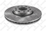 Stellox 6020-4743V-SX Диск торм. пер. VW Passat all 90> | перед | - 2