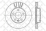 Stellox 6020-4768V-SX Диск торм. пер. VW T4 2.0 96> | перед | - 1