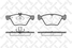 Stellox 621 000B-SX Колодки тормозные дисковые | перед | - 1