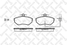 Stellox 642 012B-SX Колодки дисковые п. Audi A4, VW Passat 1 | перед | - 1