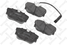 Stellox 778 000B-SX Колодки дисковые з. VW T4 1.8/2.0/2.5/1. | зад | - 2