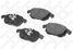 Stellox 899 000B-SX Колодки диск. п. с антискрип. пл. Opel | перед | - 2