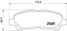 Brembo P 83 138 Колодки тормозные дисковые | зад | - 1
