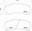Brembo P 34 007 Колодки тормозные дисковые | перед | - 1