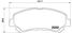 Brembo P 79 028 Колодки тормозные дисковые | перед | - 1