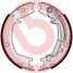 Brembo S 30 527 Колодки тормозные барабанные  - 1