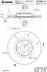 Brembo 09.B266.11 Диск тормозной UV Coated | перед | - 1