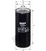 Hengst H200W20 Фильтр масляный HCV - 2