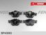 Fenox BP43093 Колодки тормозные дисковые | перед прав/лев | - 2