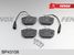 Fenox BP43108 Колодки тормозные дисковые | зад прав/лев | - 2