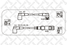 Stellox 10-38248-SX Ком-т проводов MB w201 1.8-2.3 82-92/w1 - 1