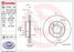 Brembo 09.7131.11 Диск тормозной UV Coated | перед | - 1