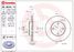 Brembo 09.8545.11 Диск тормозной UV Coated | перед | - 1