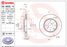 Brembo 09.9928.11 Диск тормозной UV Coated | перед | - 2