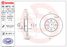 Brembo 08.A915.11 Диск тормозной UV Coated | перед | - 2