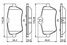 Bosch 0 986 494 790 Колодки тормозные дисковые | зад | - 1