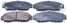 Febest 0301-RN5F Колодки тормозные дисковые | перед | - 1