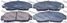 Febest 0301-RN5F Колодки тормозные дисковые | перед | - 2