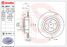 Brembo 09.B041.11 Диск тормозной UV Coated | зад | - 2