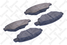 Stellox 1188 000-SX Колодки дисковые п. Toyota Aygo 05> | перед | - 3