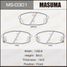 Masuma MS-0301 Колодки тормозные дисковые | перед | - 1