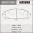 Masuma MSC1005 Колодки тормозные | перед | - 1